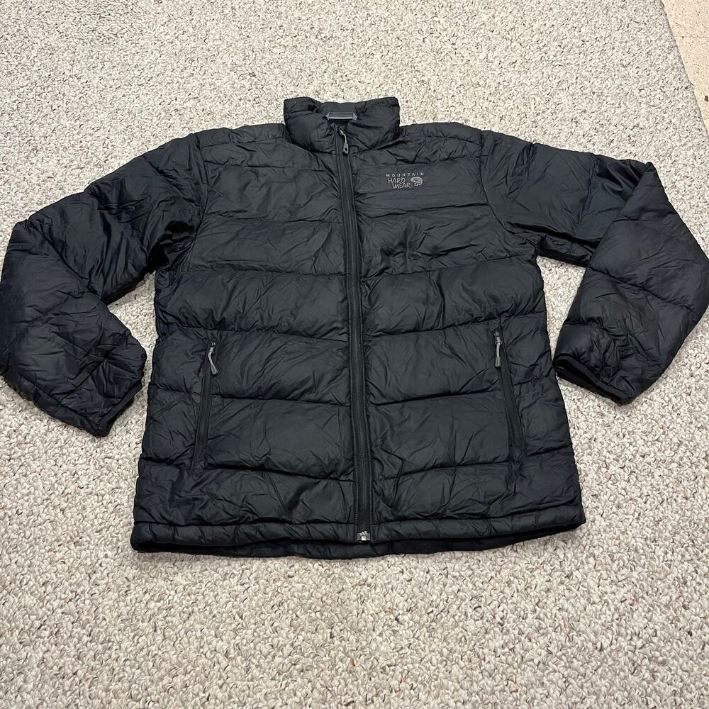 Mountain Hardwear Ratio Down Jacket M Mens Black Gorpcore Outdoor Winter Trail
